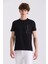 Siyah Slim Fit Bisiklet Yaka T-Shirt 1