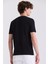 Siyah Slim Fit Bisiklet Yaka T-Shirt 4