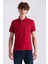 Kırmızı Slim Fit Polo Yaka T-Shirt 1