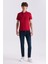 Kırmızı Slim Fit Polo Yaka T-Shirt 2