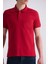 Kırmızı Slim Fit Polo Yaka T-Shirt 3