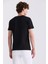 Siyah Slim Fit Bisiklet Yaka T-Shirt 4