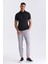Siyah Slim Fit Düğmeli Polo Yaka T-Shirt 2