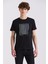 Siyah Slim Fit Bisiklet Yaka T-Shirt 1