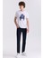 Beyaz Slim Fit Bisiklet Yaka T-Shirt 2