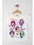 Minnie Mouse Kalp Baskılı Kız Çocuk Taytlı Alt Üst Takım 4