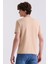 Bej Slim Fit Bisiklet Yaka T-Shirt 4