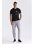 Siyah Slim Fit Bisiklet Yaka T-Shirt 2