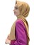 Pamuk Caz Şal, Eflatun Scarf Tek Renk Jazz Şal 1001 1