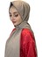 Pamuk Caz Şal, Eflatun Scarf Tek Renk Jazz Şal 1001 1
