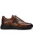 Deri Taba Rengi Erkek Sneaker Ayakkabı - 01963MTBAE02 1