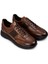 Deri Taba Rengi Erkek Sneaker Ayakkabı - 01963MTBAE02 2