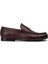 Deri Bordo Erkek Loafer Ayakkabı - 01510MBRDC01 1