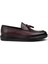 Deri Bordo Comfort Erkek Loafer - 01840MBRDP02 1