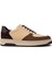 Deri Vizon Rengi Erkek Sneaker Ayakkabı - 01965MVZNE04 1