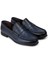 Deri Lacivert Erkek Loafer Ayakkabı - 01510MLCVC04 4