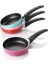 Teflon Mini Sos Tavası 12 cm - Açık Pembe 3
