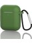 Airpod'lar Için Tokalı Silikon Koruyucu Kılıf, Şarj KUTULU(2016)/ŞARJ KUTULU(2019)-YEŞIL (Yurt Dışından) 2