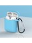 Airpod'lar Için Tokalı Silikon Koruyucu Kılıf, Şarj KUTULU(2016)/ŞARJ KUTULU(2019)-BEBEK Mavisi (Yurt Dışından) 1