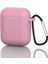 Airpod'lar Için Tokalı Silikon Koruyucu Kılıf, Şarj KILIFLI(2016)/ŞARJ KILIFLI(2019)-DERIN Pembe (Yurt Dışından) 2
