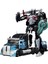 Işletme Sürümü Lider Sınıf Optimus Prime - Son Şövalye Aksiyon Figürü 8 Yaş ve Üzeri -9 Inç Transform Robots Rise Of The Wild, Manuel Deformasyon Araba Modeli, Robot Oyuncak (Siyah (Yurt Dışından) 1