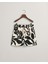 Kadın Krem Relaxed Fit Desenli Şort 4020104.233 4