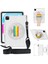 iPad Pro 11(2018)/(2020)/(2021)/(2022)KICKSTAND Tablet Kılıfı Için Döner El Askısı Tpu+Pc Omuz Askılı Kapak-Glitter Gold (Yurt Dışından) 2