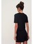 Crop Pijama Sort Takim - Siyah 2