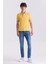 Sarı Slim Fit Polo Yaka T-Shirt 2