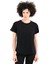 Icona2 Kadın Siyah Günlük Stil T-Shirt 24YKTL18D20-SYH 1