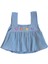 Flouncy Müslin Crop Set - Sky Blue 2