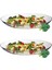 10358 Invitation Oval Tabak 25CM 2'li 1