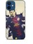 Apple iPhone 12 Mini Kılıf Players 7 Messi Lacivert Desenli Kılıf 1