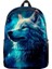 No.10 Stili Husky Aslan Kurt Sırt Çantası Ilköğretim Ortaokul Öğrenci Gizli Sakli Konusmalar Hayvanlar Kaplan Baskı Erkek Kız Okul Çantası Rahat Sırt Çantası Mochila (Yurt Dışından) 3