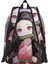 No.11 Tarzı 31X16X45CM 3D Baskı Nezuko Kimetsu Hiçbir Yaiba Tuval Sırt Çantaları Erkek Kız Iblis Avcısı Anime Koleji Okul Seyahat Çantaları Erkek Kadın Sırt Çantası (Yurt Dışından) 4