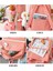 Pembe Tarzı Et Kadın Sırt Çantası Dizüstü Kanvas Okul Çantaları Genç Kızlar Için Kawaii Üniversite Öğrencisi Çocuklar Kitap Çantası Sırt Çantası Yüksek (Yurt Dışından) 5