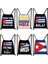 SKDCUBAF07CW Stili Küba Ulusal Bayrakları Baskı Sırt Çantaları Patria Y Vida Viva Cuba Libre Seyahat Için Saklama Torbaları Genç Ipli Çanta Ayakkabı Tutucu (Yurt Dışından) 2