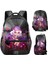 No.18 Stili Gacha Life Schoolbag Çocuk Erkek Kız Anime Karikatür Dizüstü Dizüstü Bilgisayar Çantası Ilköğretim ve Ortaokul Öğrencileri Sırt Çantası (Yurt Dışından) 4