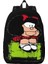 No.6 Stili 30X14X40CM Komik Mafalda Anime Seyahat Keten Sırt Çantası Kadın Erkek Okul Bilgisayar Sırt Çantası Karikatür Kawaii Üniversite Öğrencisi Sırt Çantası Çanta (Yurt Dışından) 1