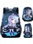 No.5 Tarzı Gacha Yaşam Kulübü Sırt Çantası Ilkokul ve Ortaokul Öğrencileri Erkek Kız Okul Çantası Okula Dönüş Anime Karikatür Dizüstü Sırt Çantası (Yurt Dışından) 1