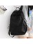 Siyah Stil Hafif Sırt Çantası Kadın Erkek Lise Orta Sırt Çantası Genç Sevimli Kolej Seyahat Dizüstü Sırt Çantaları Kız Erkek Için (Yurt Dışından) 3
