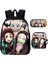 BB-369 Tarzı Iblis Avcısı Sırt Çantaları Okul Çantaları Kimetsu Hiçbir Yaiba Erkek Kız Genç Öğrenciler Cosplay Anime Karikatür Dizüstü Spor Seyahat Çantaları (Yurt Dışından) 1