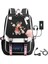 Bordo Tarzı Ge Etki Sırt Çantası Çocuk Öğrenciler Ilköğretim Ortaokul Erkek Kız Karikatür Schoolbag Anime Su Geçirmez Seyahat Laptop Çantası (Yurt Dışından) 5