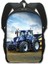 D16TRACTOR01CW Tarzı 16 Inç Tarım Traktörü Baskı Sırt Çantası Genç Için Okul Çantaları Çocuk Rahat Sırt Çantası Erkekler Dizüstü Sırt Çantası Taşınabilir Kitap Çantası (Yurt Dışından) 4