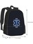 Sırt Çantası-Siyah Tarzı Tek Boyut Paramedik Star Of Life Desen Tasarım Sırt Çantası Okul Çantaları Emt Ems Paramedic Acil Durum Tean Star Of Life Mavi Yılan Krom (Yurt Dışından) 3