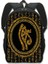 D16AIJI03CW Tarzı Mısır Sanat Baskı Sırt Çantası Genç Erkek Kız Çocuk Okul Çantaları Mısır Firavunu Anubis Kanvas Kitap Çantası Öğrenci Okul Çantaları (Yurt Dışından) 1