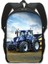 D16TRACTOR02CW Stili 16 Inç Tarım Traktörü Baskı Sırt Çantası Genç Için Okul Çantaları Çocuk Rahat Sırt Çantası Erkekler Dizüstü Sırt Çantası Taşınabilir Kitap Çantası (Yurt Dışından) 4