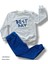 Kız Erkek Bebek Çocuk Alt Üst Takım Best Day Model Pamuklu 2 Iplik Kumaş 5