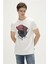 PIRATE T-SHIRT Beyaz Erkek T-Shirt 23.01.07.021-C04 2
