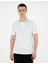 Erkek Beyaz Slim Fit Tişört 50285222-VR013 1